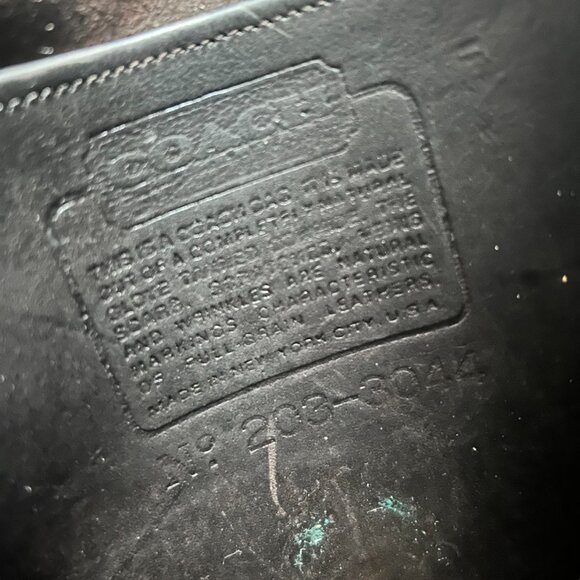 SOLD DO NOT PURCHASE Vintage Coach NYC Mocha Crescent - Picture 2 of 11